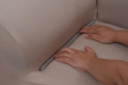 Imagem de Capa De Sofá Coladinha Malha Lisa 3 e 2 Lugares + Fixador