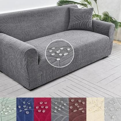 Imagem de Capa De Sofá Jacquard Elástica E Grossa Para Sala De Estar, Capa Para Sofá Em L De 1, 2, 3, 4