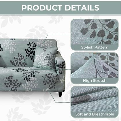 Imagem de Capa de sofá Lamberia Stretch Printada para Sofá de 3 Lugares