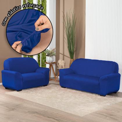 Imagem de Capa De Sofa Lisa 2 E 3 Lugares Malha Gel Cores Variadas