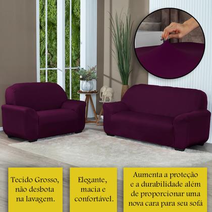 Imagem de Capa De Sofa Lisa 2 E 3 Lugares Malha Gel Cores Variadas