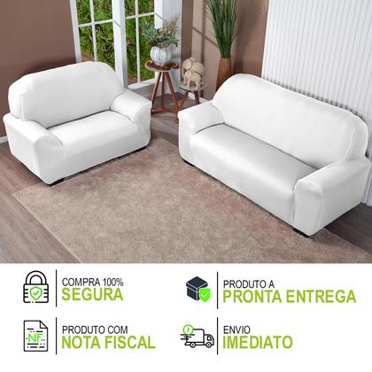 Imagem de Capa De Sofa Lisa 2 E 3 Lugares Malha Gel Cores Variadas
