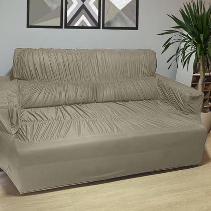 Imagem de Capa de Sofá Retrátil Elasticada 2 Lugares 1,70m x 1,10m Avulsa Diversas Cores