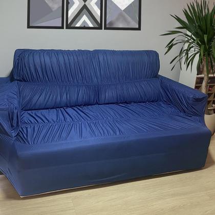 Imagem de Capa de Sofá Retrátil Elasticada 2 Lugares 1,70m x 1,10m Avulsa Diversas Cores