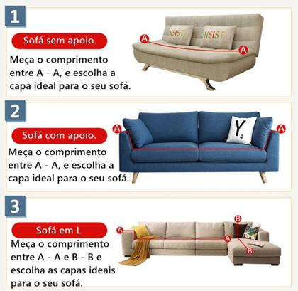 Capa De Sofá Spandex + Fixadores (4,3,2,1 lugares) Cores Lisas, Pronta Entrega - Imagine Stores Imagem de Capa De Sofá Spandex + Fixadores (4,3,2,1 lugares) Cores Lisas, Pronta Entrega