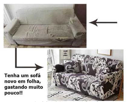 Capa De Sofá Spandex + Fixadores (4,3,2,1 lugares) Cores Lisas, Pronta Entrega - Imagine Stores Imagem de Capa De Sofá Spandex + Fixadores (4,3,2,1 lugares) Cores Lisas, Pronta Entrega