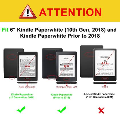 Imagem de Capa de suporte FINTIE para Kindle Paperwhite 6 (10ª geração de 2018)
