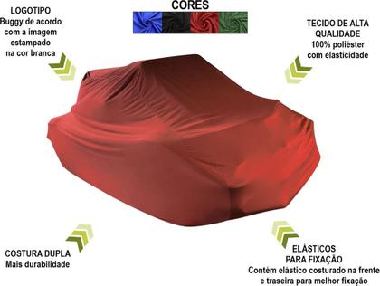 Imagem de Capa De Tecido Cor Azul Alta Proteção Carro Buggy