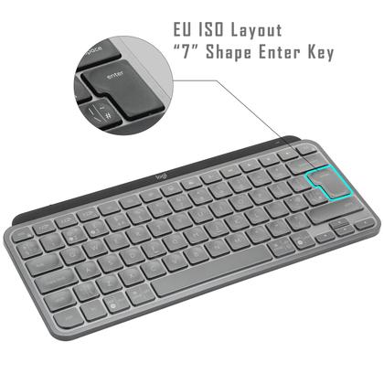 Imagem de Capa de teclado Digi-Tatoo para Logitech MX Keys Mini ISO UE/Reino Unido