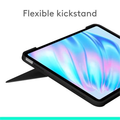 Imagem de Capa de teclado Logitech Combo Touch iPad Air 11 polegadas preta