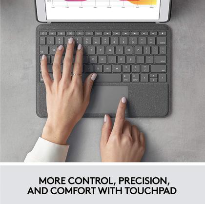 Imagem de Capa de Teclado Logitech Combo Touch para iPad (7ª a 9ª Geração)