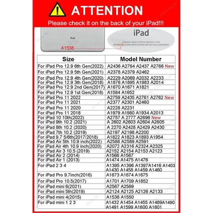 Imagem de Capa De Teclado Magnético Para iPad Air 5 4 10.9 pro 11 13 12.9 9.7 10.2 Smart Stand Cover