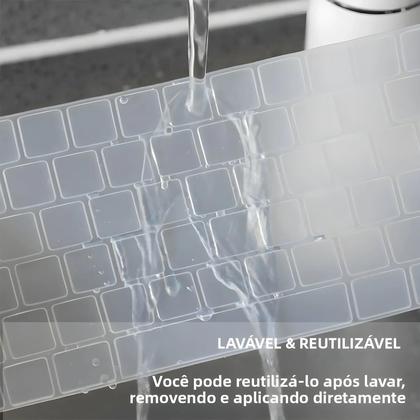 Imagem de Capa De Teclado Universal De Silicone Para MacBook Air pro 13 14 15 16 M1 M2 M3 A2918 A2991 A2338