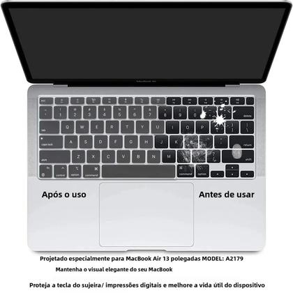 Imagem de Capa De Teclado Universal De Silicone Para MacBook Air pro 13 14 15 16 M1 M2 M3 A2918 A2991 A2338