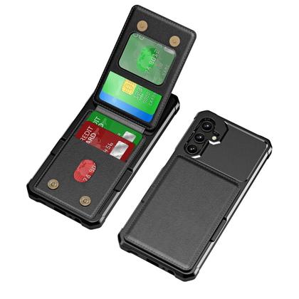Imagem de Capa De Telefone Com Suporte Para Cartão Samsung Galaxy S25 Ultra S24 FE S23 S21 S22 A56 A36 A26 A16