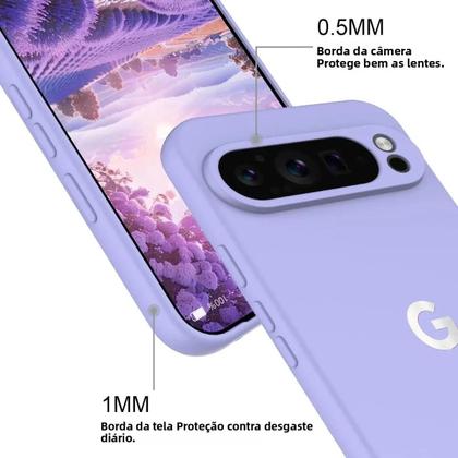 Imagem de Capa De Telefone De Silicone Macio À Prova De Choque E Queda Para Google Pixel 10 pro XL 9 8 7 9A 8A