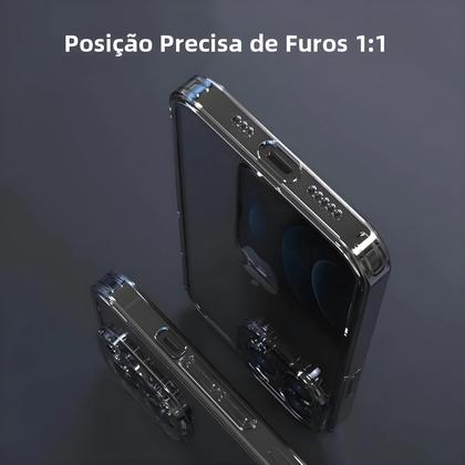 Imagem de Capa De Telefone De Vidro Temperado Transparente E À Prova De Choque Para iPhone 11 a 16 pro Max XR