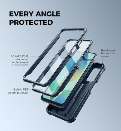 Imagem de Capa de telefone Dexnor para Samsung Galaxy A16 5G com protetor de tela