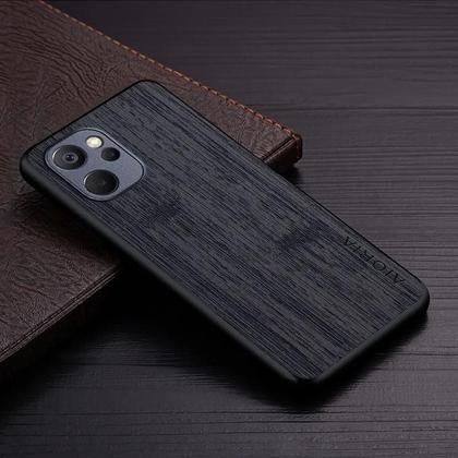 Imagem de Capa De Telefone Em Couro Com Padrão De Madeira De Bambu Para Realme 10 9i 9 8S 8i 8 pro plus 4G 5G,