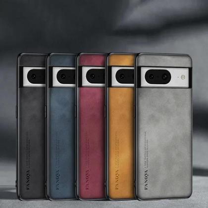 Imagem de Capa De Telefone Em Couro De Ovelha E Silicone Para Google Pixel 10 XL 9A 9 pro 8 8A 7 7A 6A 10A