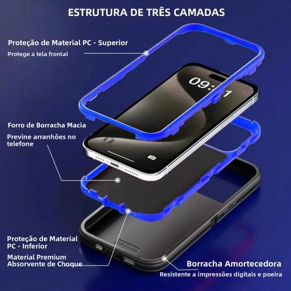 Imagem de Capa De Telefone Samsung Galaxy a Series À Prova De Choque E Poeira, Defender A06 A26 A56 A16 A36