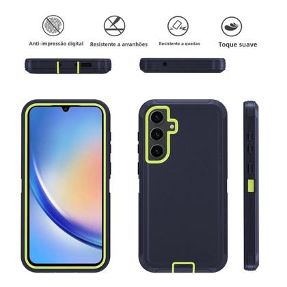 Imagem de Capa De Telefone Samsung Galaxy a Series À Prova De Choque E Poeira, Defender A06 A26 A56 A16 A36