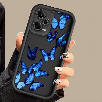 Imagem de Capa de Telefone TPU Macia com Design de Borboleta para Xiaomi Redmi Note e K50 Series (4G/5G)