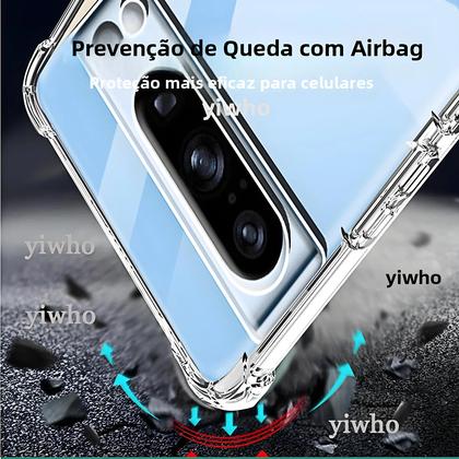 Imagem de Capa De Telefone Transparente E À Prova De Choque Em Silicone TPU Macio Para Google Pixel 8 pro 7a 6