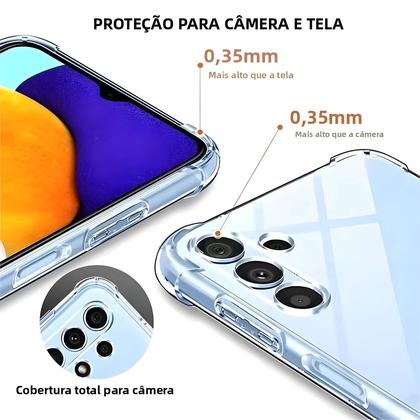 Imagem de Capa De Telefone Transparente E À Prova De Choque Para Samsung Galaxy A16 A25 A35 A55 A06 A26 A36