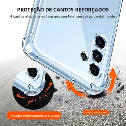 Imagem de Capa De Telefone Transparente E À Prova De Choque Para Samsung Galaxy A16 A25 A35 A55 A06 A26 A36
