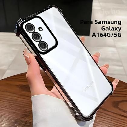 Imagem de Capa De Telefone Transparente Preta Para Samsung Galaxy A16 A26 A06 A36 A56 5G Capa Protetora Com