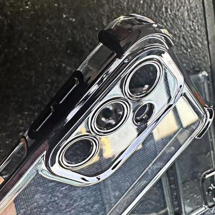 Imagem de Capa De Telefone Transparente Preta Para Samsung Galaxy A16 A26 A06 A36 A56 5G Capa Protetora Com