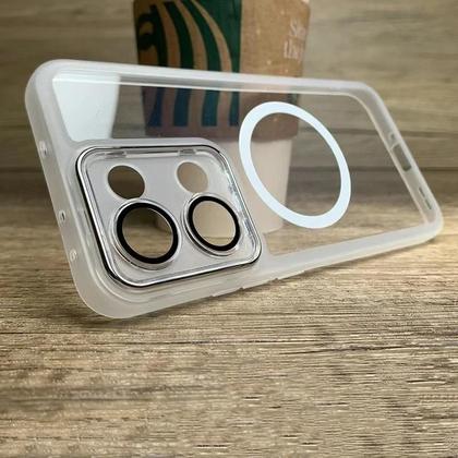 Imagem de Capa De Telefone Transparente TPU Magnética À Prova De Choque Para MOTO Edge 70 60 50 40 Ultra Neo