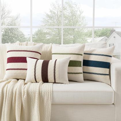 Imagem de Capa de travesseiro Fancy Homi Boho Moss Green 35x60cm Conjunto de 2