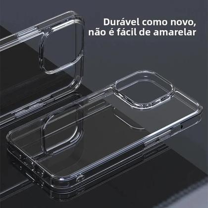 Imagem de Capa de Vidro Temperado para iPhone - Transparente, à Prova de Choques e com Armadura Dura