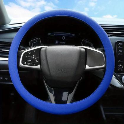 Imagem de Capa De Volante De Silicone Macio Com Toque Suave, Luva Elástica Para Várias Cores, Decoração De