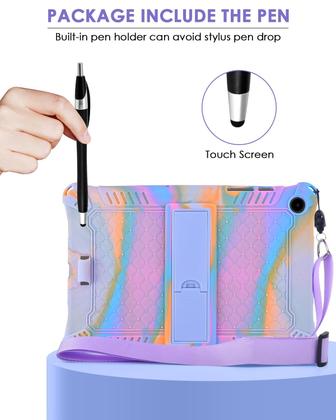 Imagem de Capa DETUOSI compatível com Samsung Galaxy Tab A9 Plus 11"