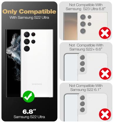Imagem de Capa Dexnor de Corpo Inteiro com Protetor de Tela para Samsung S22 Ultra