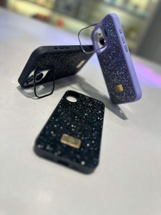 Imagem de Capa diamond + com pelicula de camera p/ iphone 16, 16 pro e 16 pro max