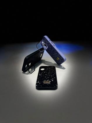 Imagem de Capa diamond + com pelicula de camera p/ iphone 16, 16 pro e 16 pro max