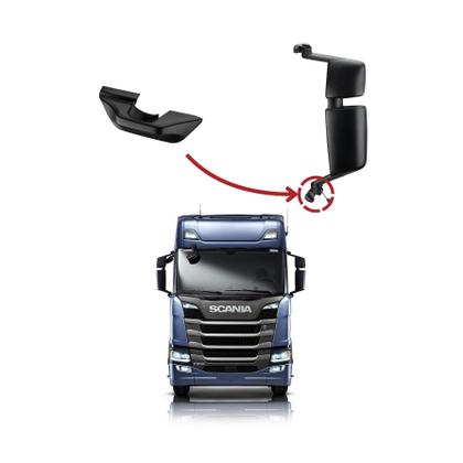 Imagem de Capa do mancal retrovisor Scania NTG lado esquerdo inferior após 2019 - 2243928