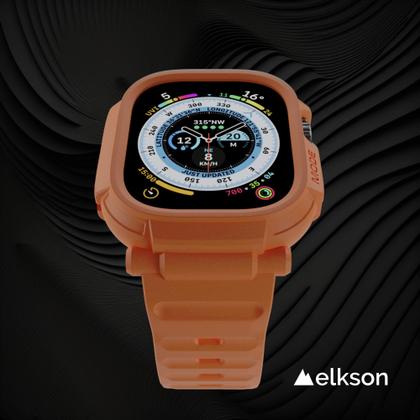 Imagem de Capa e Protetor de Tela Elkson para Apple Watch Ultra 2 e 1