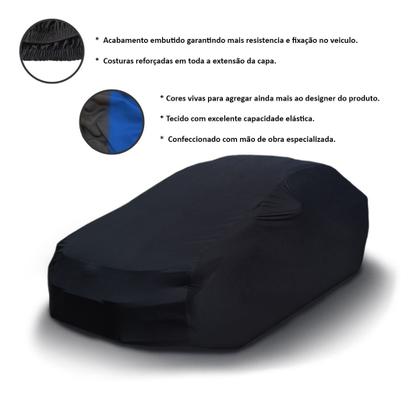 Imagem de Capa Em Tecido P/ Mitsubish Lancer Evolution Garagem Coberta