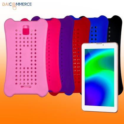 Imagem de Capa Emborrachada Adaptável para Tablet Multilaser M7 3G M7s Plus Nb360 Nb361 Nb362