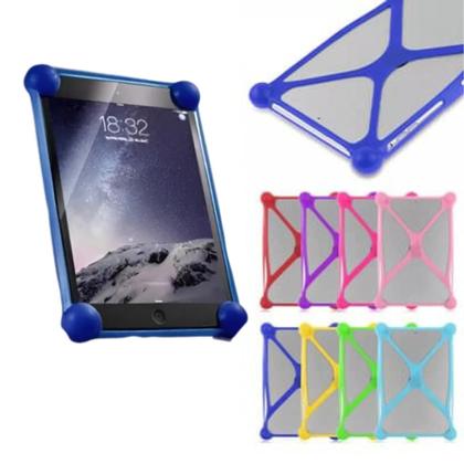 Imagem de Capa Emborrachada Ajustável p/ Tablet de 10 Polegadas + Suporte de Mesa