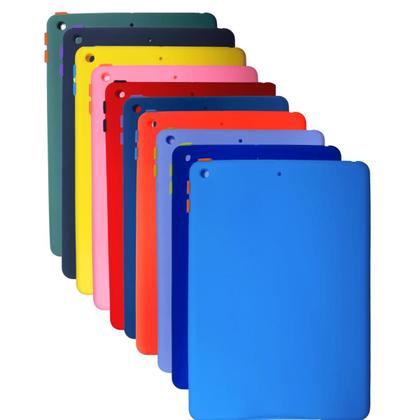 Imagem de Capa Emborrachada antiqueda kit com Película p/ Ipad 10.2 pol 7,8 9ª Geração