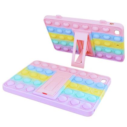 Imagem de Capa emborrachada infantil c/ Alça suporte P/ Tablet M9s Go M9 Multilaser