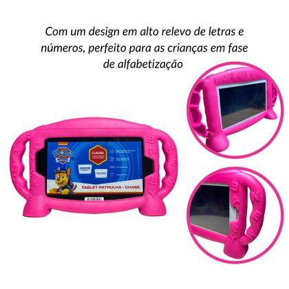 Imagem de Capa Emborrachada Infantil p/ Tablet 7 polegadas Anti-Impacto