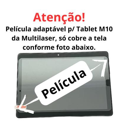 Imagem de Capa emborrachada infantil + Película Adaptável p/ Tablet M10 3g Nb391 Multilaser