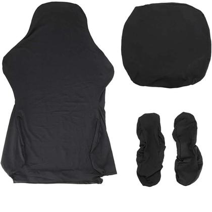 Imagem de Capa Ergonômica De Poliéster Elástico Para Cadeira De Escritório, Gaming E Computador Reclinável